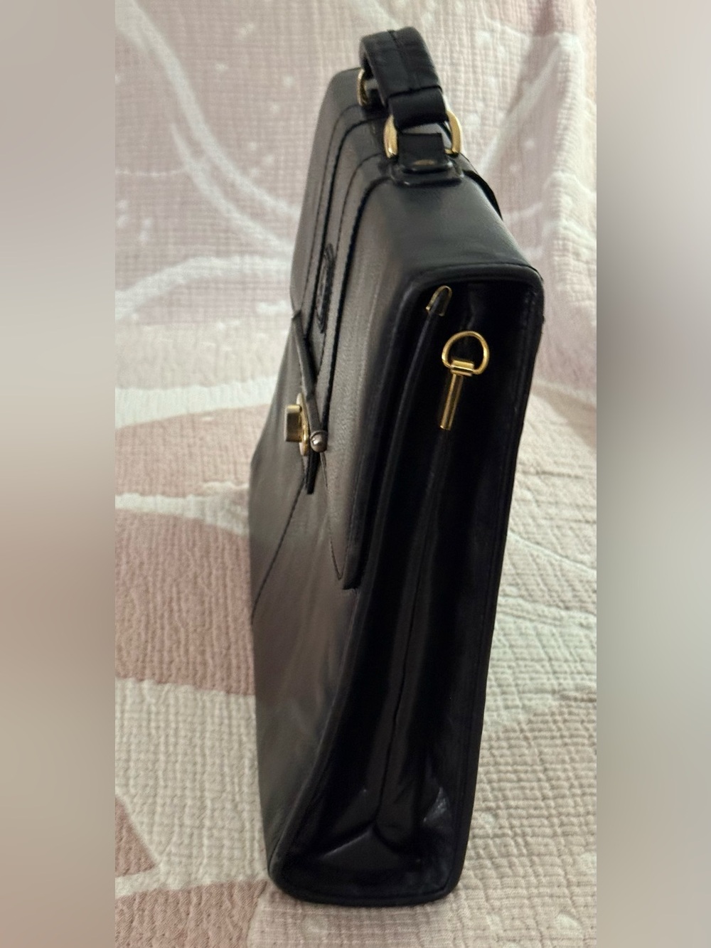 VINTAGE BLACK UMI BRIEFCASE - Picture 15 of 16